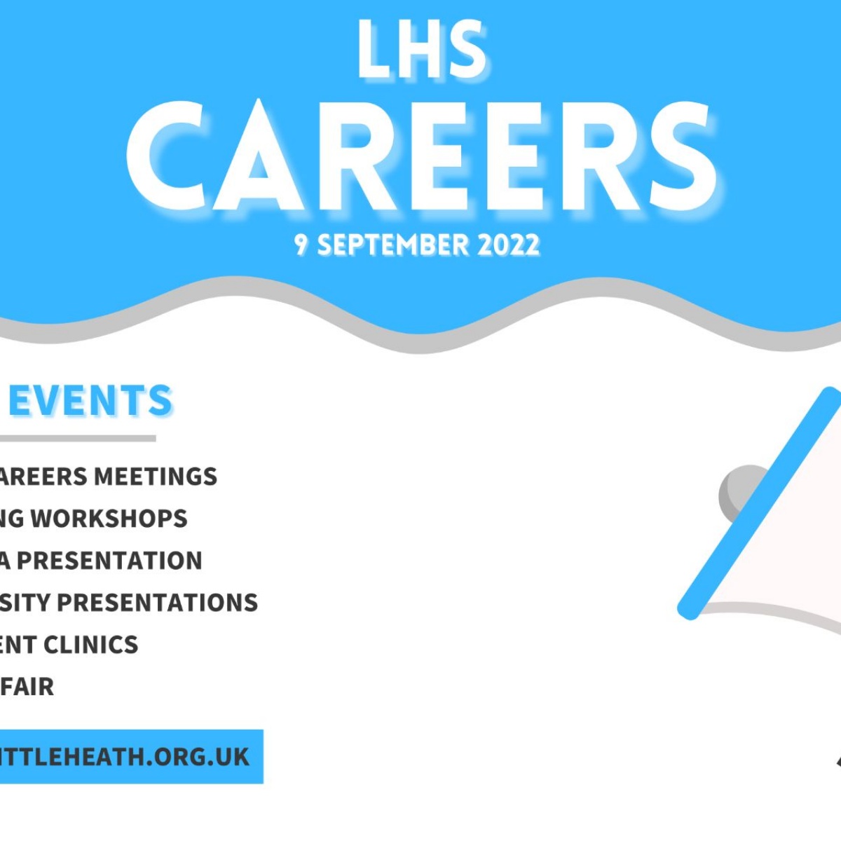 Little Heath School Careers Bulletin 9 September 2022